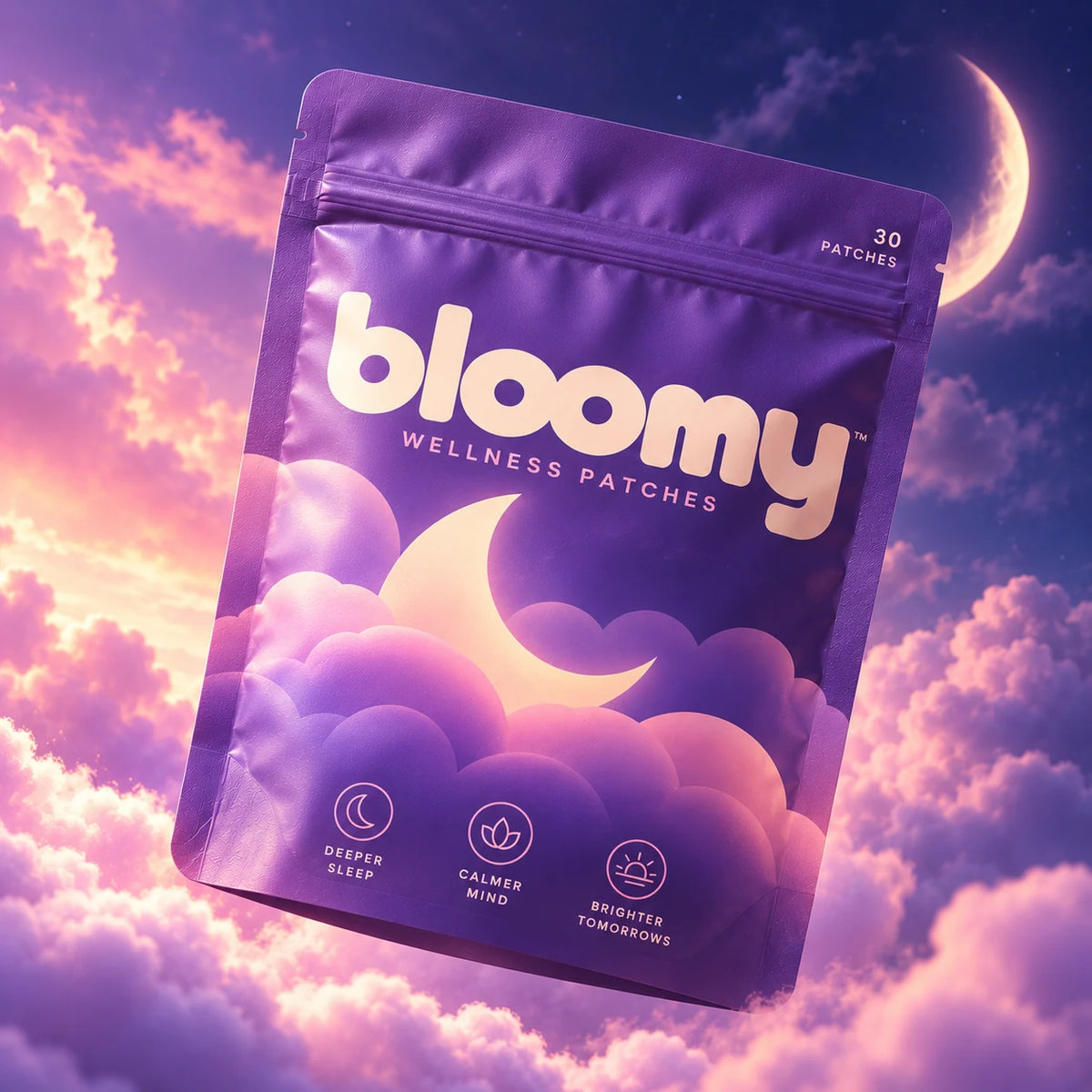 Bloomy-patches voor het avondritueel
